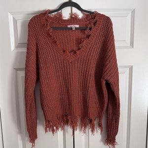 Distressed Sweater